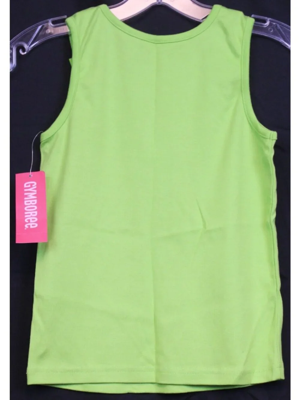 2009 Gymboree Pretty Lady Solid Green Tank top Bow Basic NEW sz 10